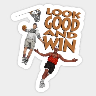 Look Good And Win Sticker